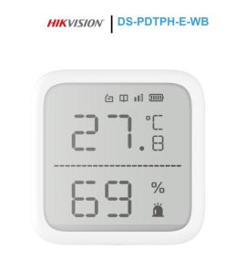 Cảm biến nhiệt độ không dây Hikvision DS-PDTPH-E-WB