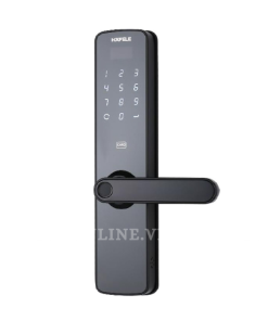 Khóa điện tử Hafele DL7100 cho cửa gỗ / Màu đen