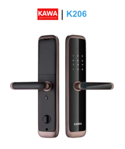 Khóa cửa vân tay thông minh KAWA-K206 - (Màu đen)