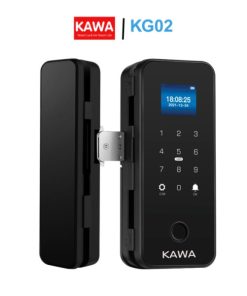 Khóa cửa kính cường lực vân tay cao cấp Kawa KG02 - (Bản thường)