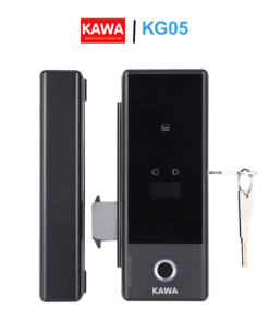 Khóa cửa kính vân tay cao cấp Kawa KG05 - (Bản thường)