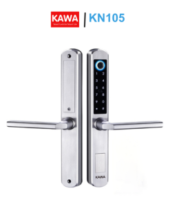 Khóa vân tay cửa nhôm kính KAWA-KN105 - (Màu đen)