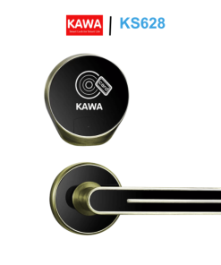 Khóa cửa khách sạn Kawa KS628 - (Viền vàng)
