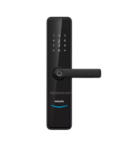 Khóa cửa vân tay Philips DDL603E-5HWS - (Màu đen)