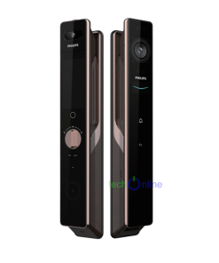 Khóa cửa DDL902-MVP-11HWS, khóa vân tay, Mã số, faceID, Wifi, Thẻ từ